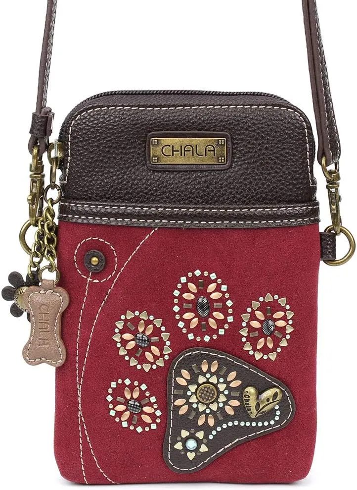 CHALA Dazzled Cellphone Crossbody Handbags for Women -Multicolored