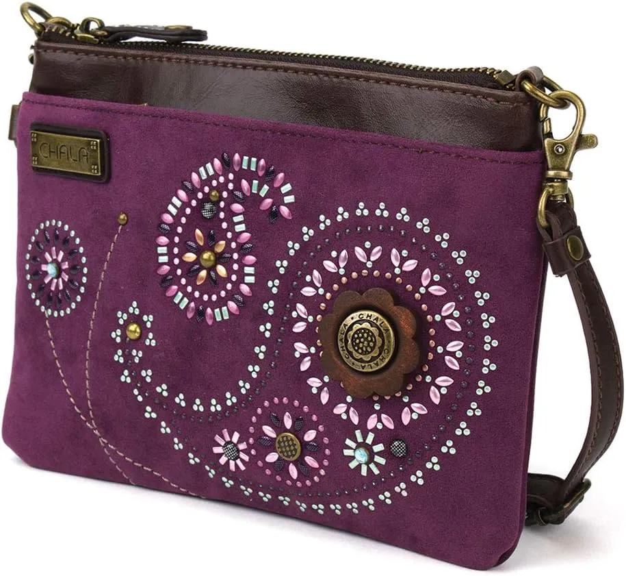 CHALA Dazzled Mini Crossbody/Purse with Convertible Strap Stylish, Compact, Versatile