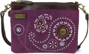 CHALA Dazzled Mini Crossbody/Purse with Convertible Strap Stylish, Compact, Versatile
