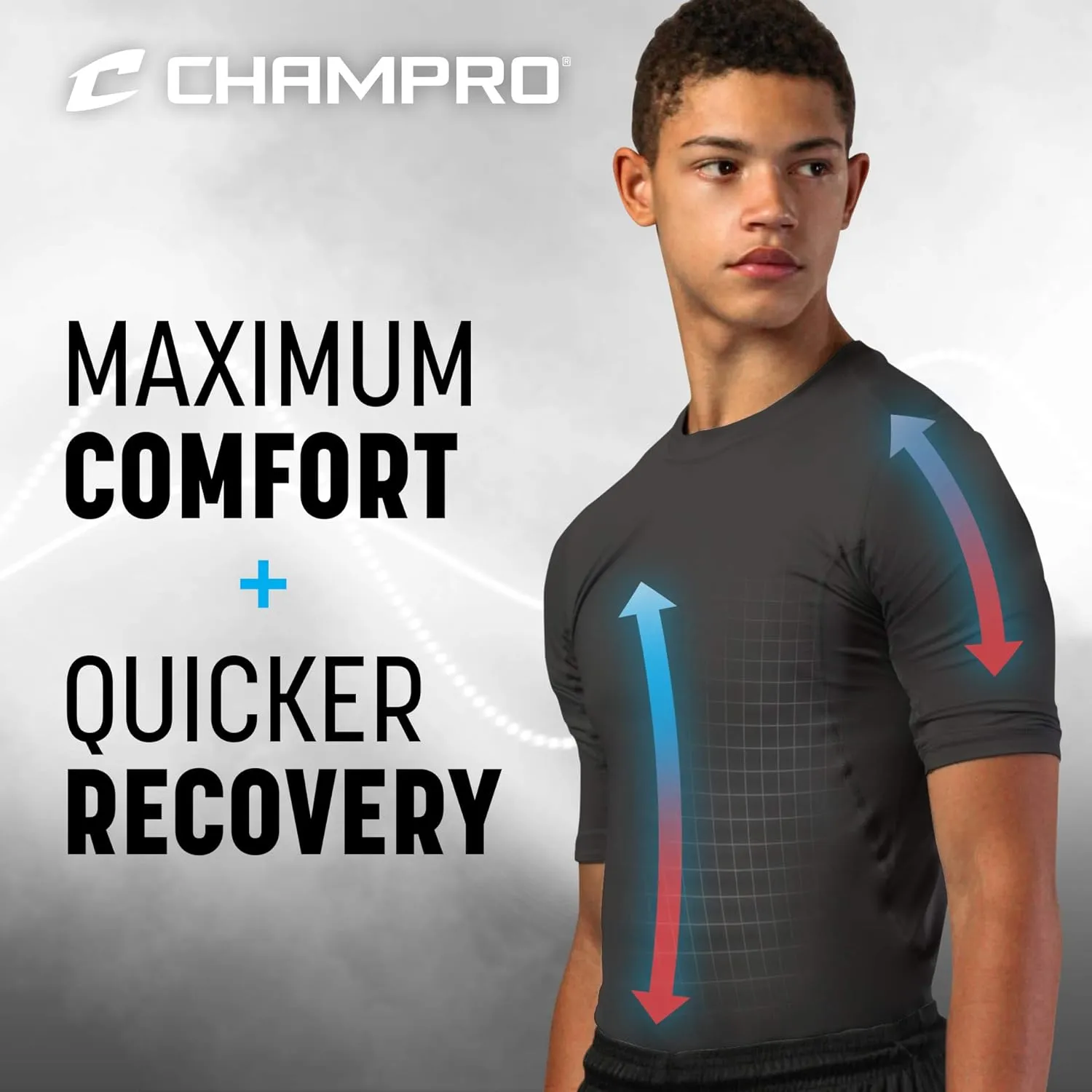 Champro Youth Half Sleeve Compression Shirt