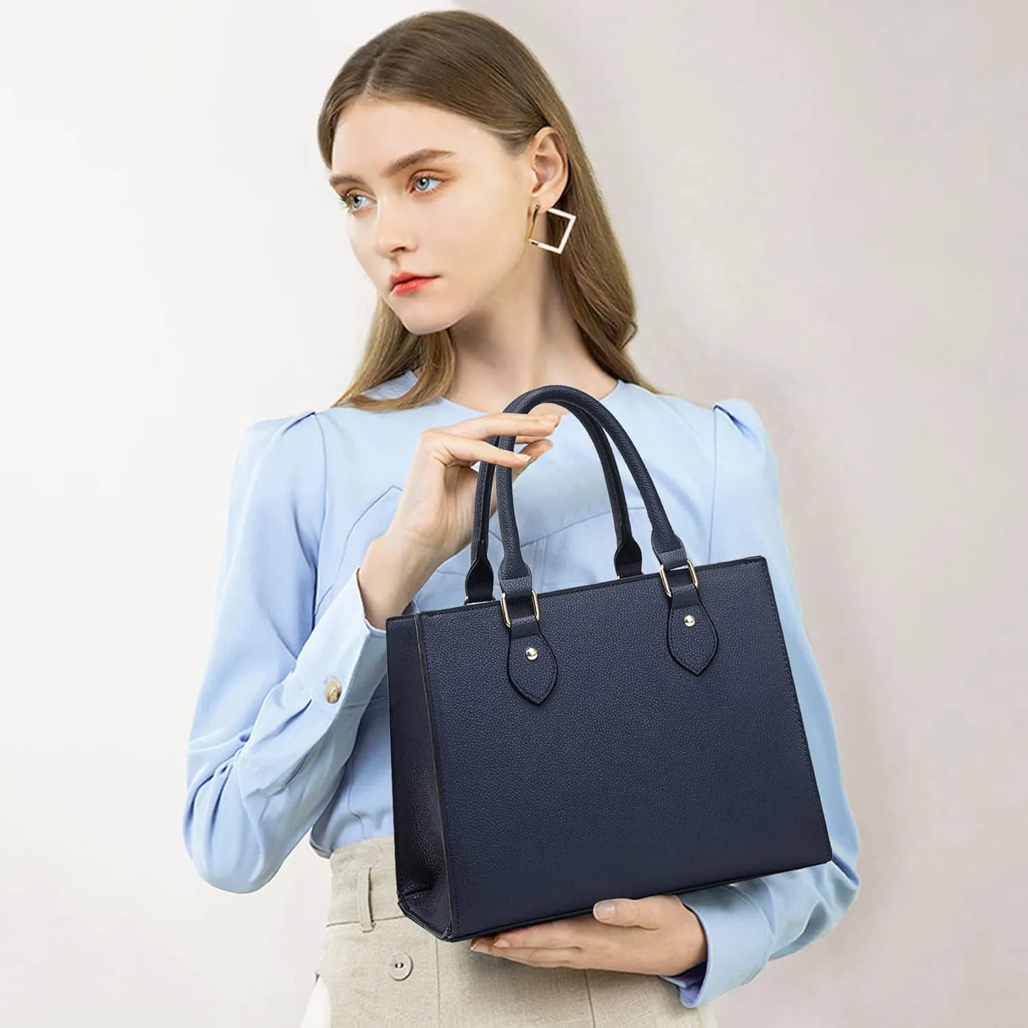 CHICAROUSAL Crossbody Purses and Handbags for Women PU Leather Tote Top Handle Satchel Shoulder Bags