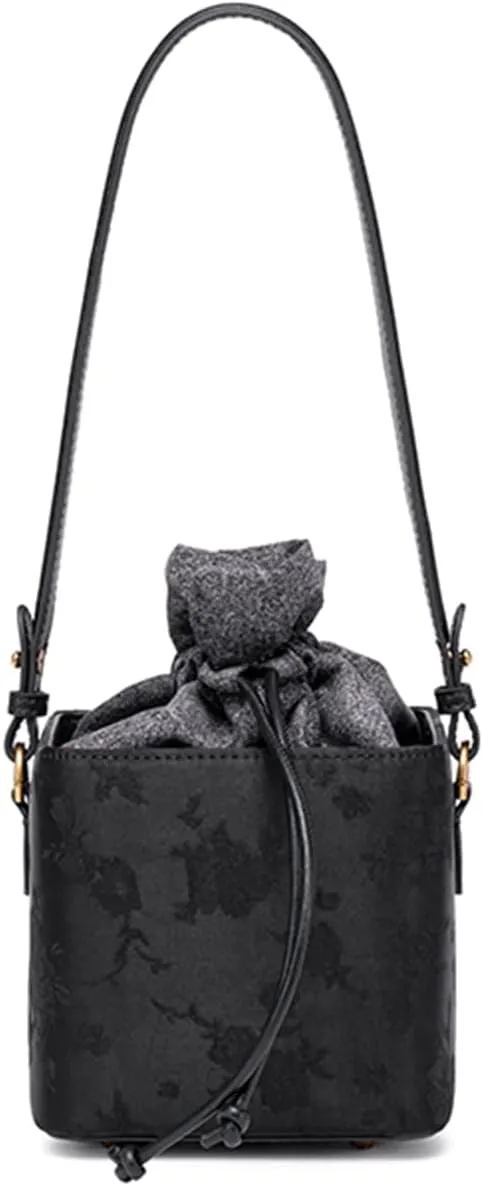 Chinese Style Women's Bag Bucket Bag Original Design High-end Light Luxury Antique Atmospheric Banquet Unique Single Shoulder Crossbody Bag