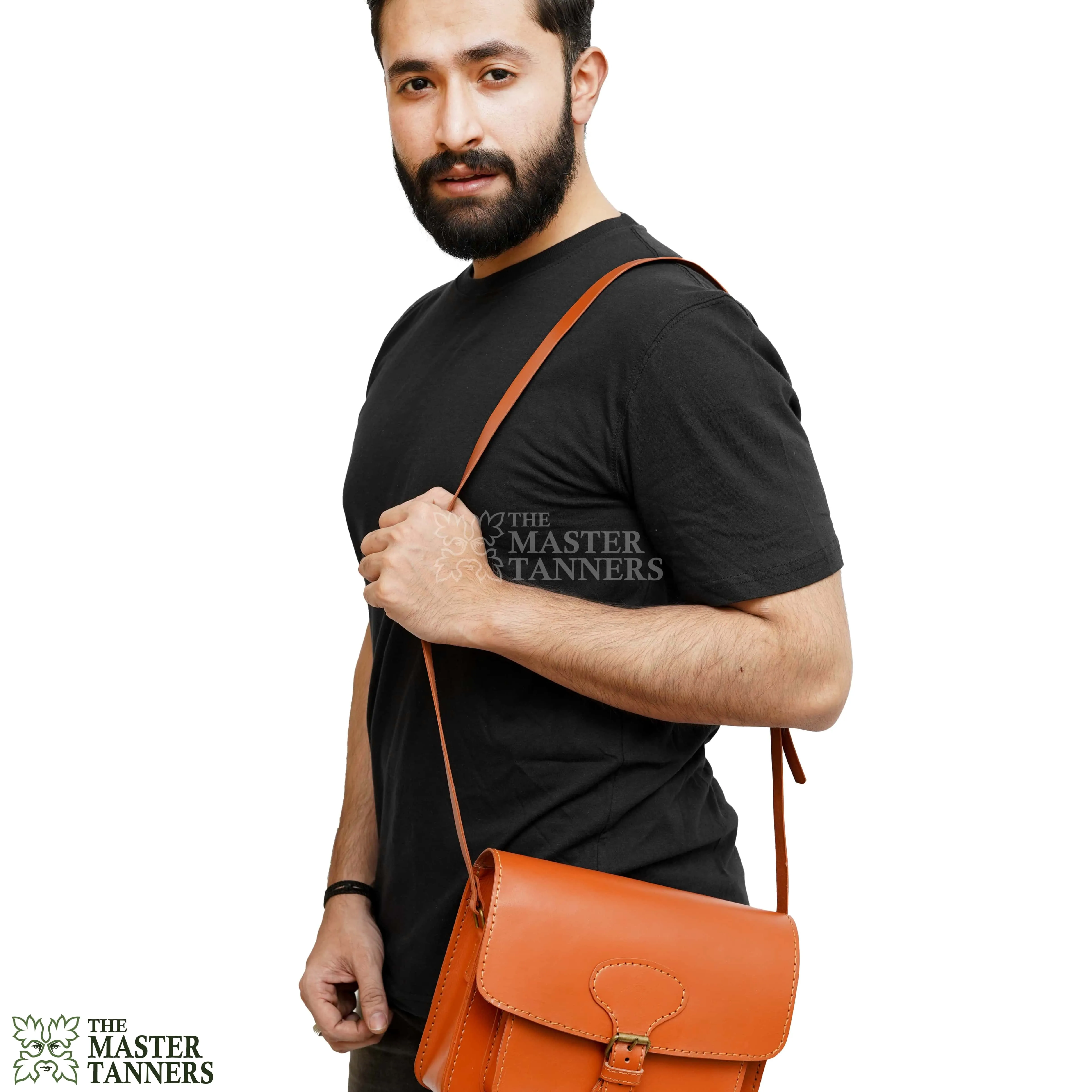 Classic Leather Crossbody Bag