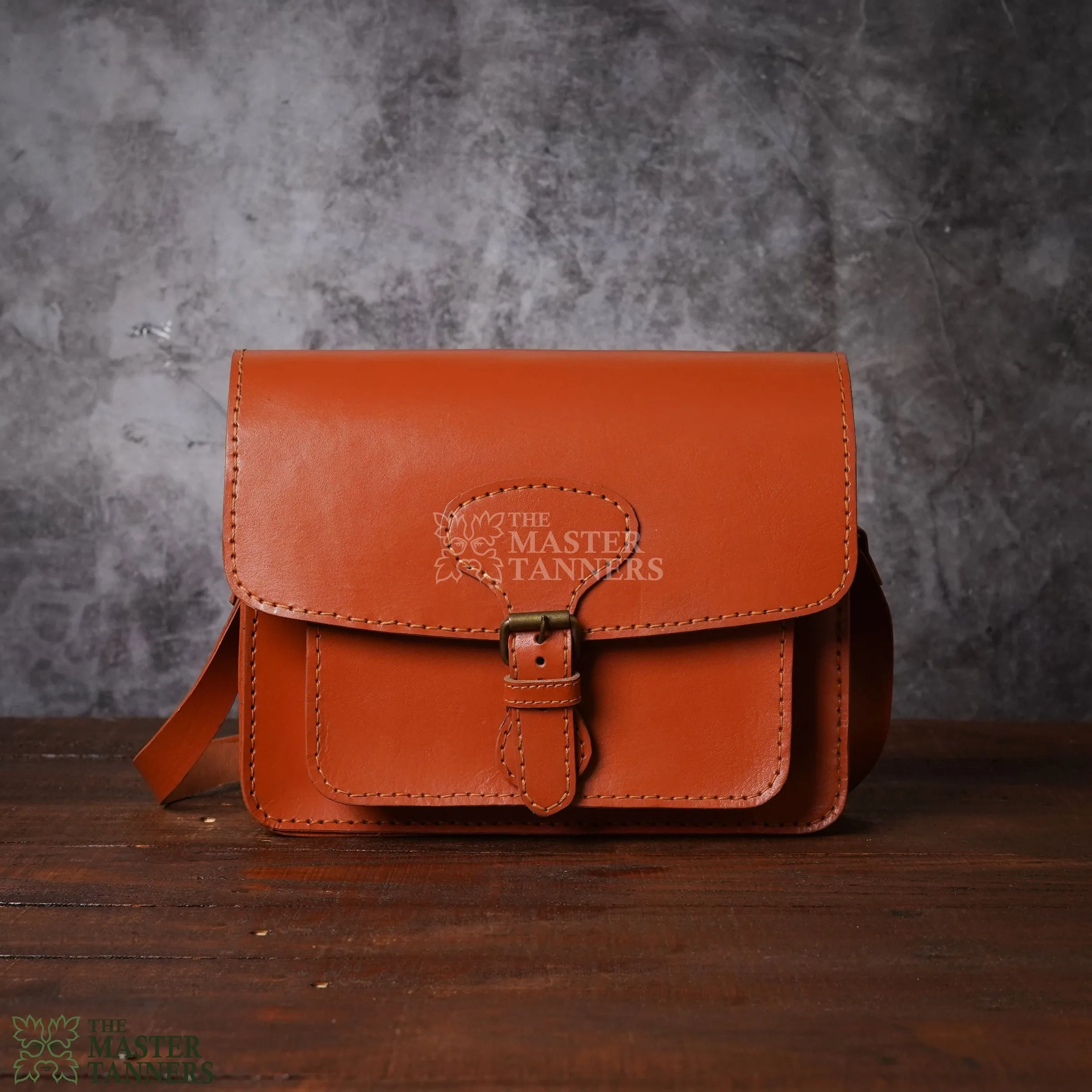 Classic Leather Crossbody Bag