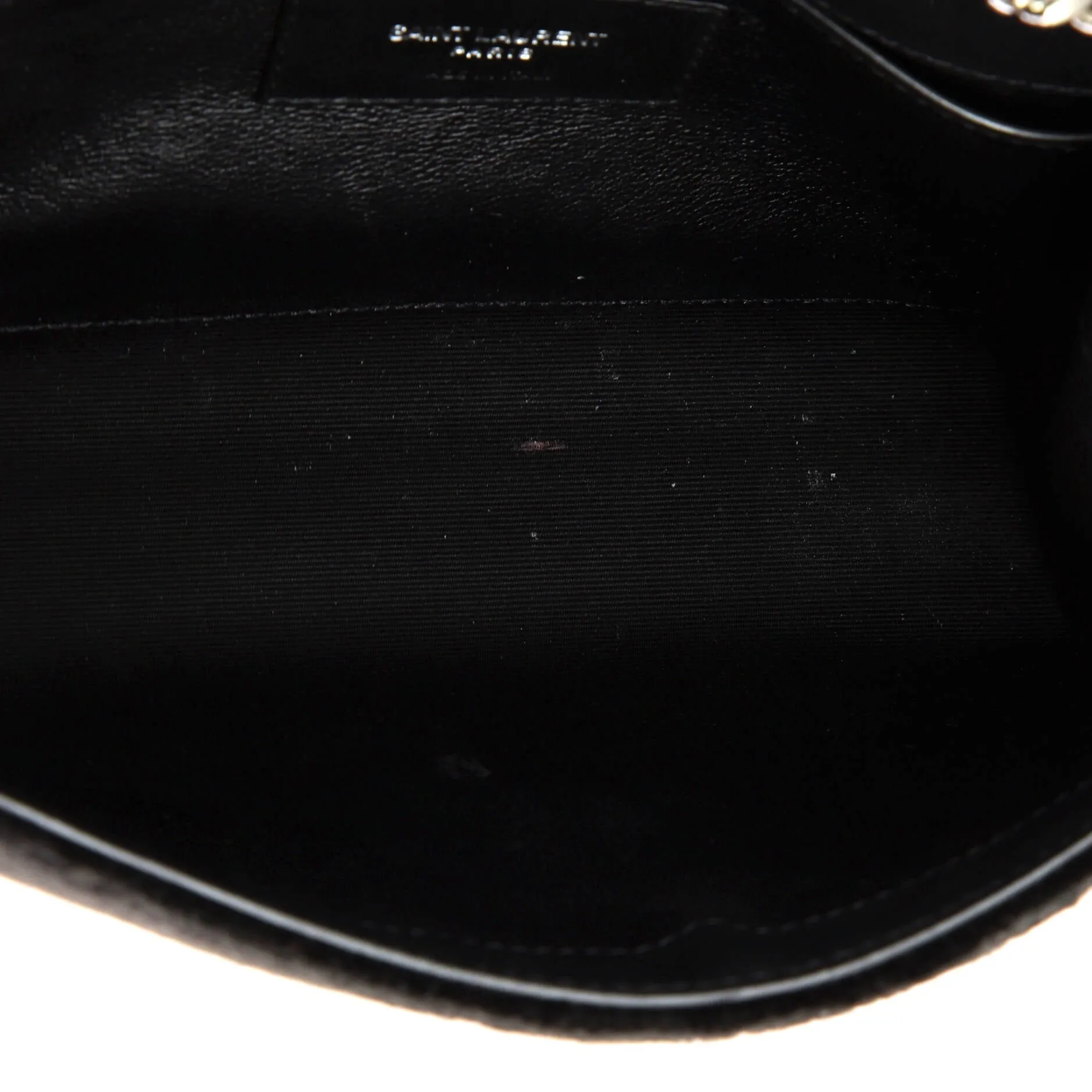 Classic Monogram Crossbody Bag Embellished Velvet Medium