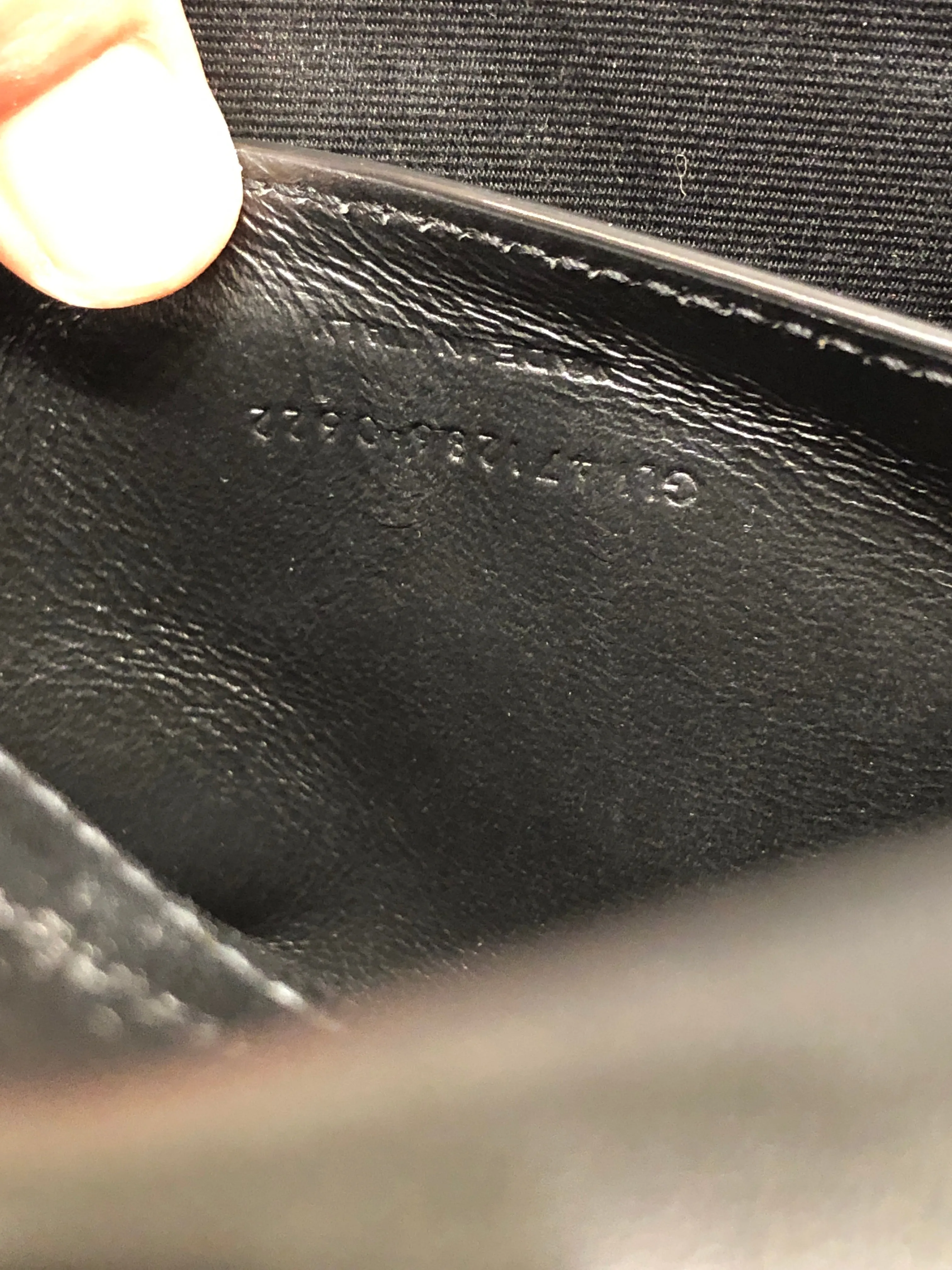 Classic Monogram Crossbody Bag Embellished Velvet Medium