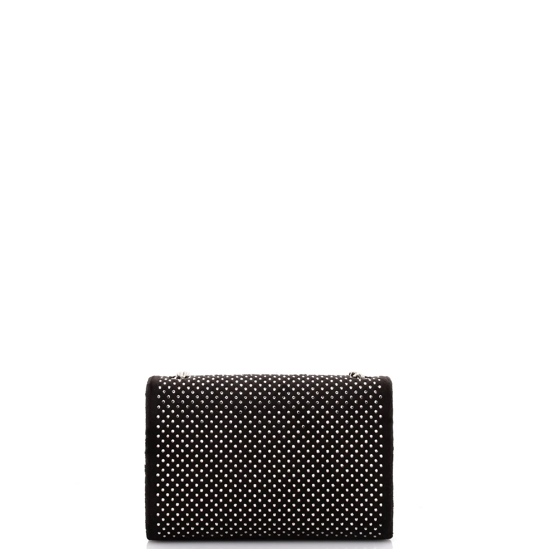 Classic Monogram Crossbody Bag Embellished Velvet Medium