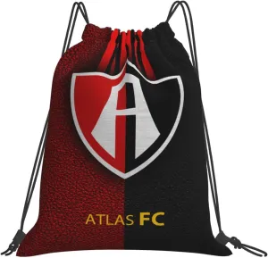 Club-Atlas-FC Drawstring Bag for Sports Fans Shopping Yoga Camping
