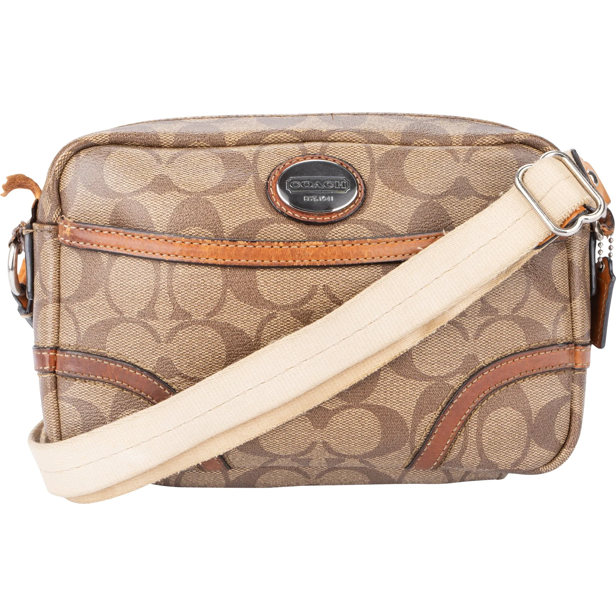 Coach Monogram Crossbody Bag