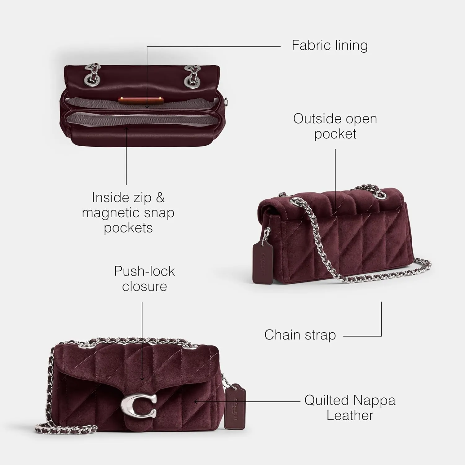 COACH Tabby Shoulder Bag 20