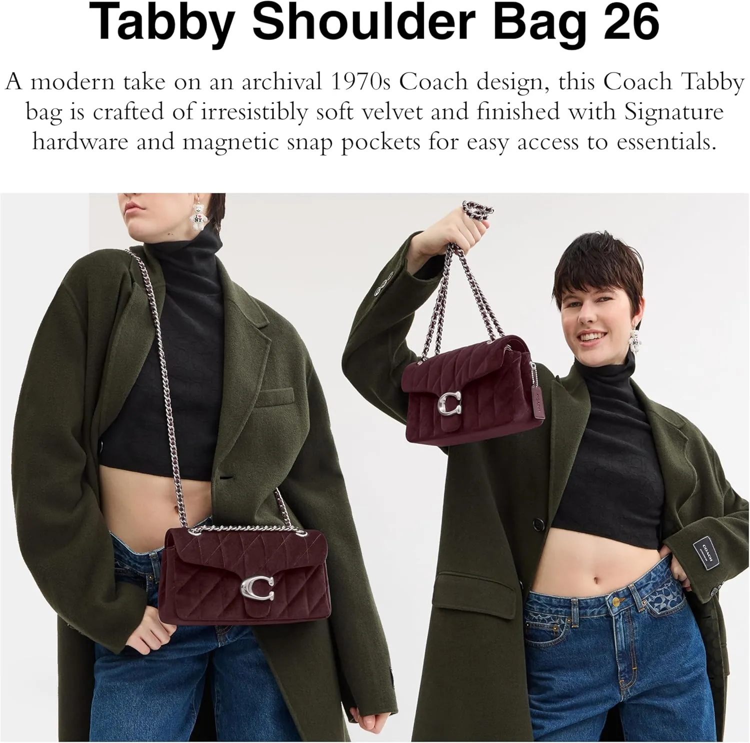 COACH Tabby Shoulder Bag 26