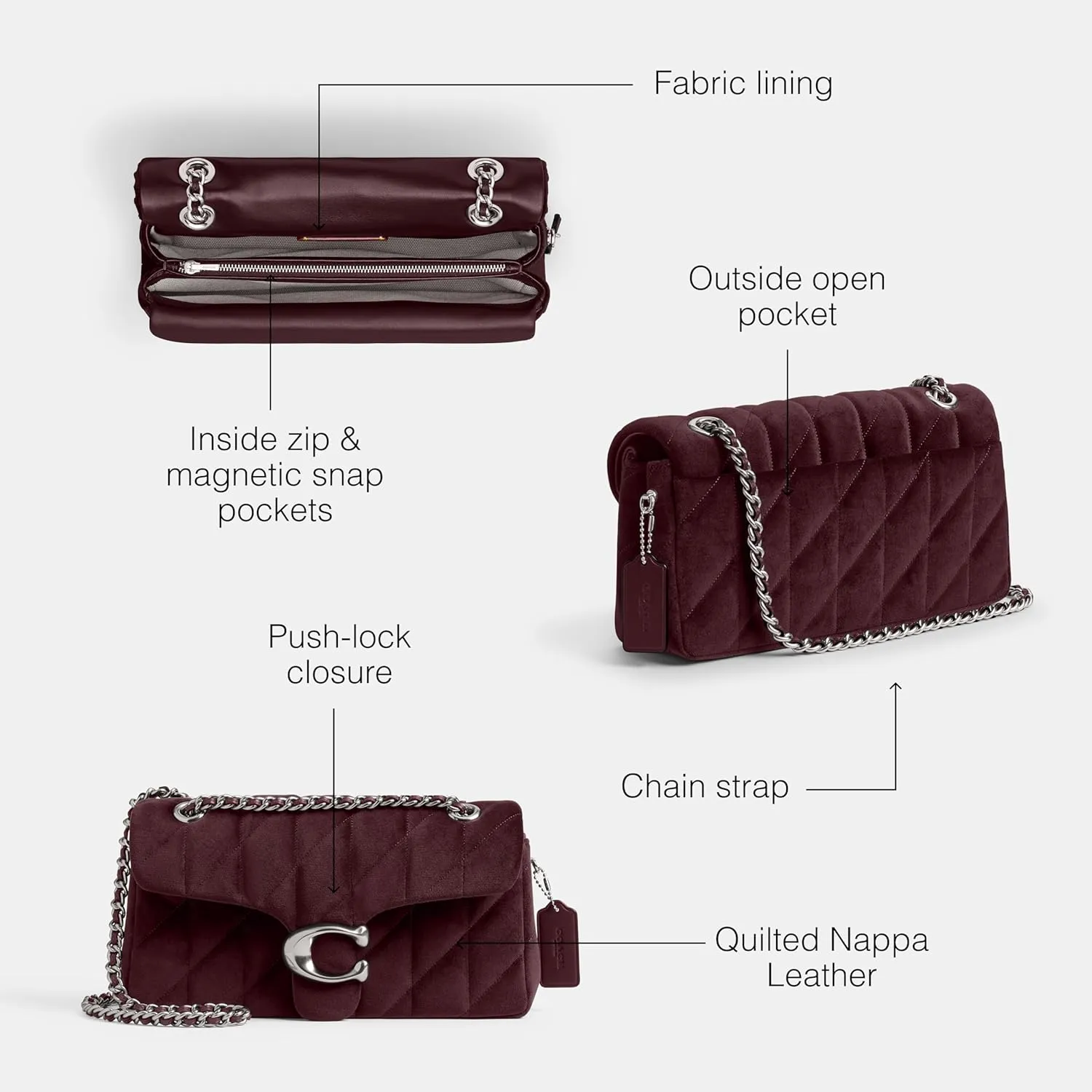 COACH Tabby Shoulder Bag 26