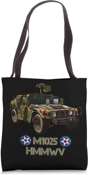 Cold War M1025 American US military army utility vehicle Tote Bag