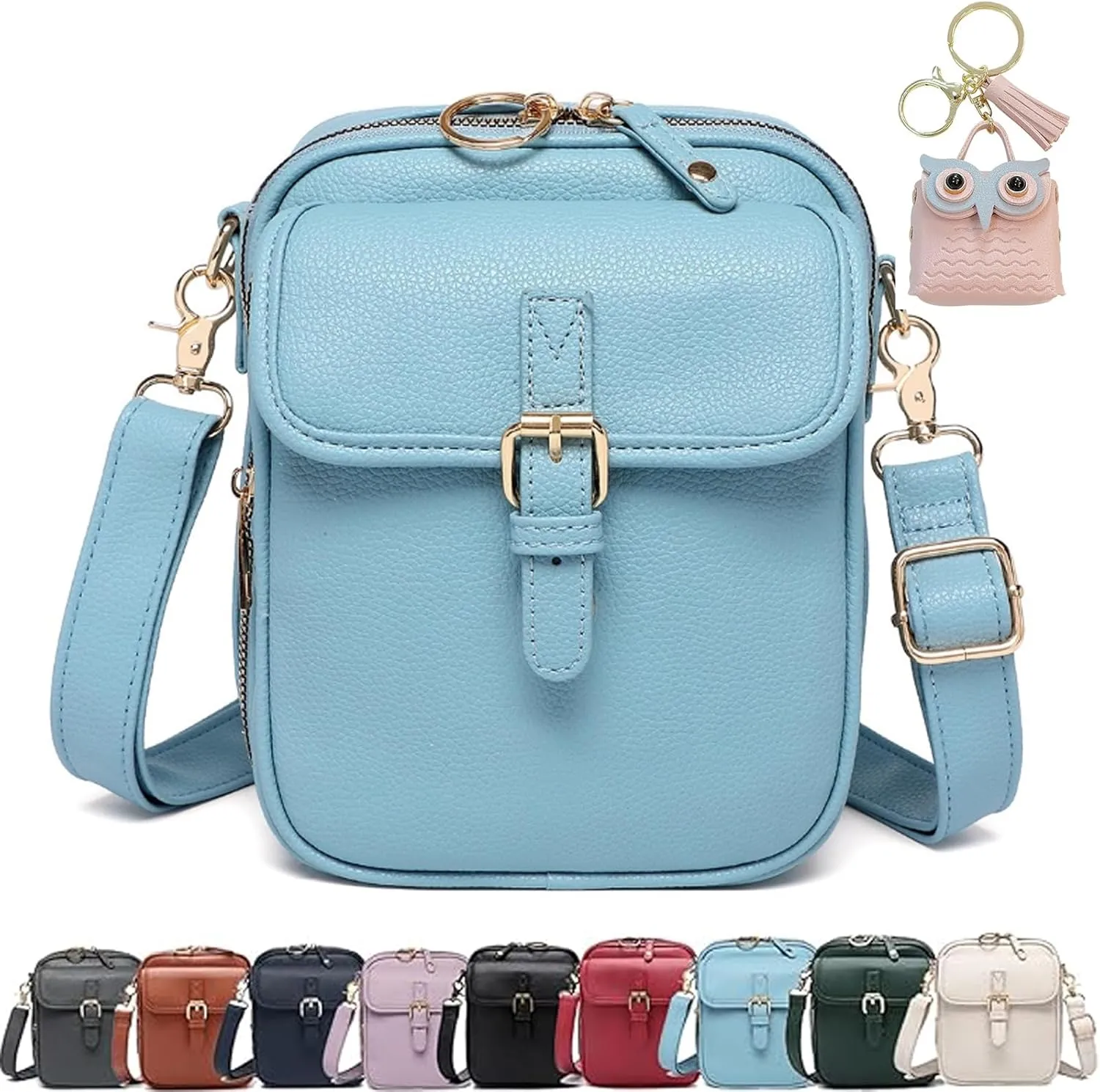 Collaboraten1 Collaborate Crossbody Leather Bag, Urvashi Crossbody Leather Bag Women