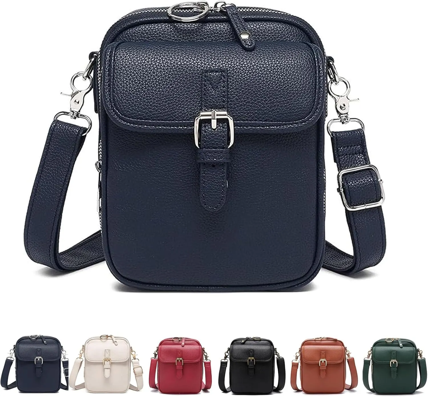 Collaboraten1 Crossbody Leather Bag, Collaborateam Urvashi Crossbody Leather Bag