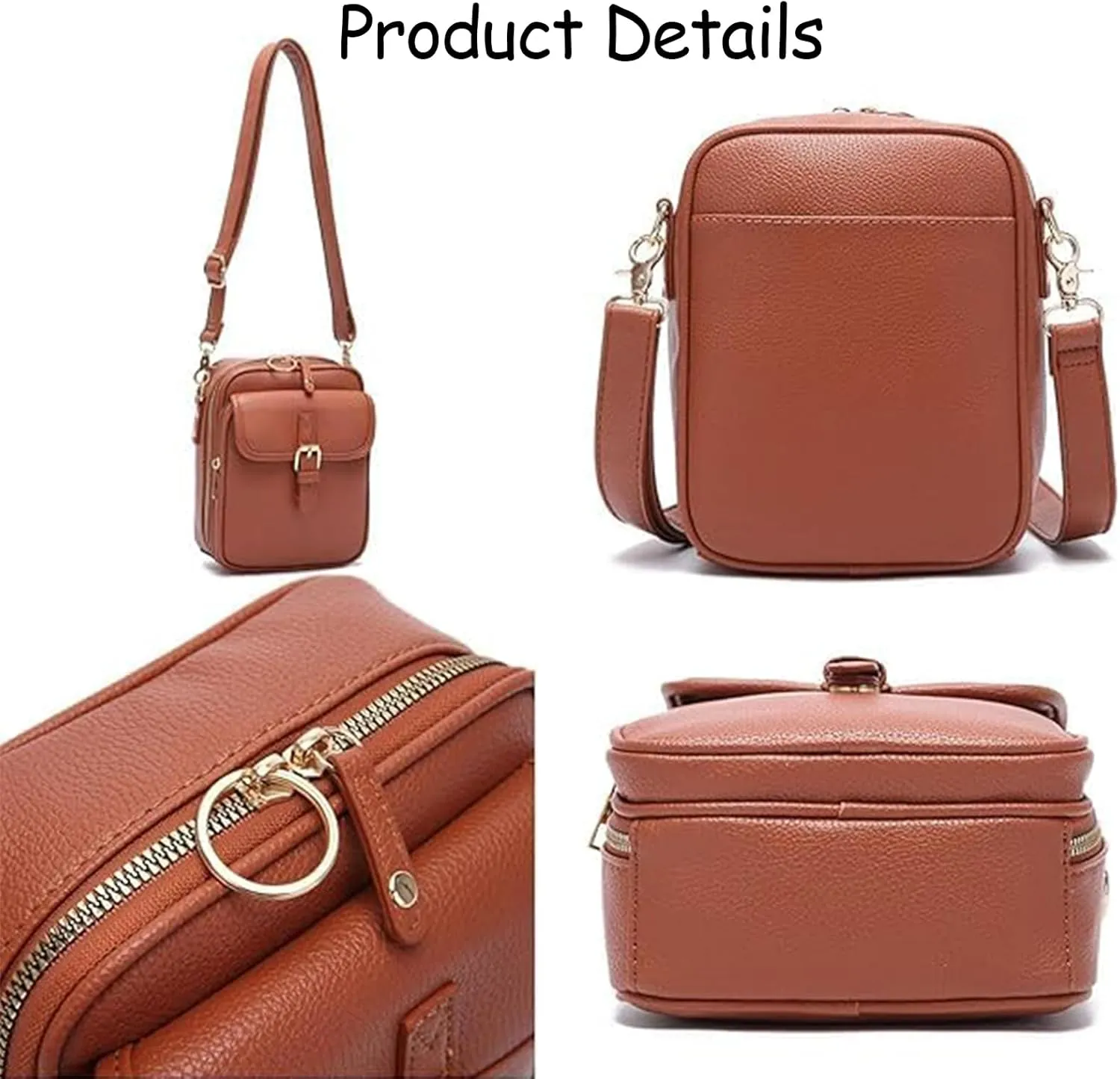 Collaboraten1 Crossbody Leather Bag Portable Urvashi Crossbody Leather Bag Tojoyride Anti Theft Shoulder Bags