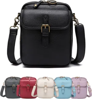 Collaboraten1 Crossbody Leather Bag Portable Urvashi Crossbody Leather Bag Tojoyride Anti Theft Shoulder Bags