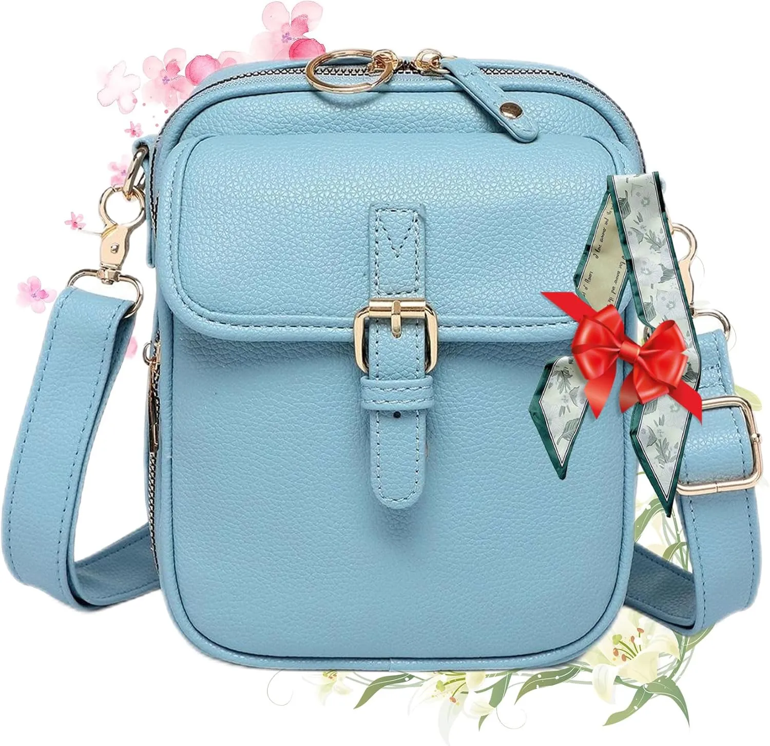 Collaboraten1 Crossbody Leather Bag, Urvash Crossbody Leather Anti Theft Bag for Women Travel