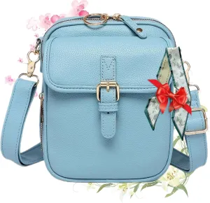 Collaboraten1 Crossbody Leather Bag, Urvash Crossbody Leather Anti Theft Bag for Women Travel