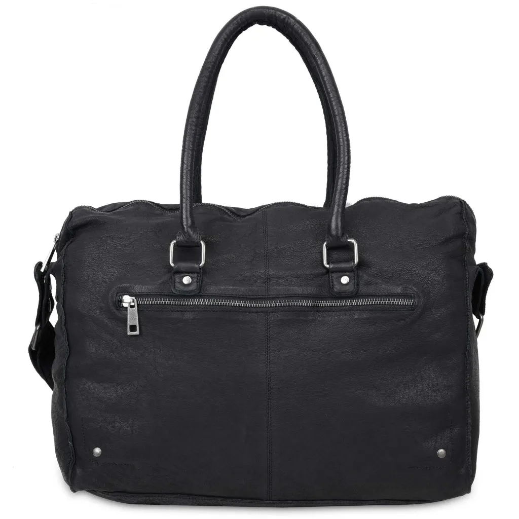 Como Washed Black w. Antique Silver