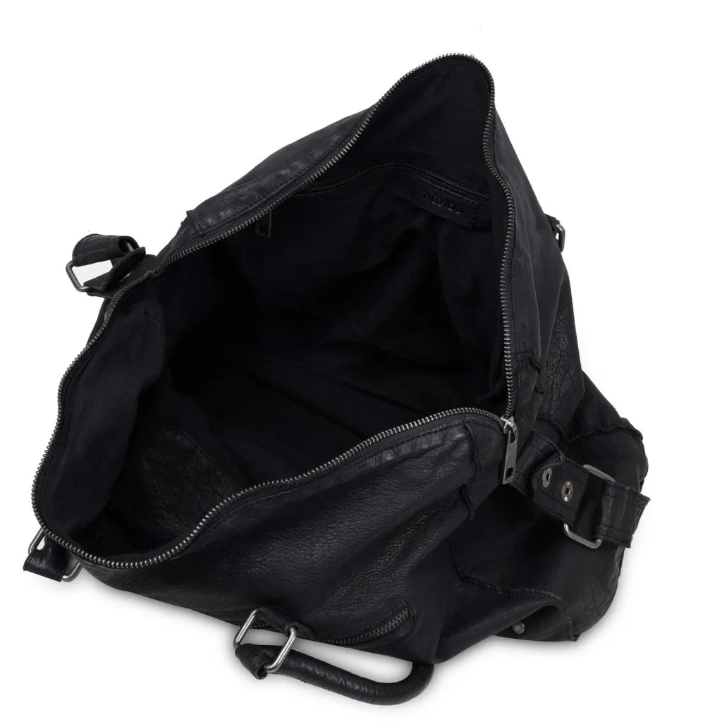 Como Washed Black w. Antique Silver