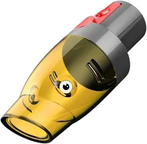 Compatible for V7 V8 V10 V11 V15 Cordless Cleaners Vacuum Pump for Clothes Storage Bags Head Replacement(Yellow)