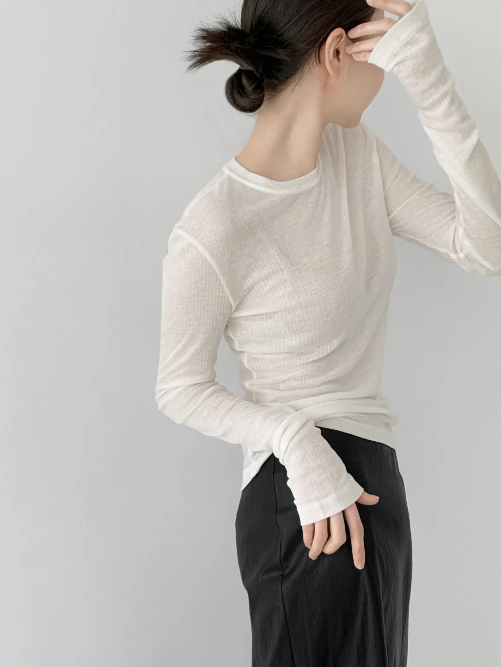 Cot Long Sleeves Tee