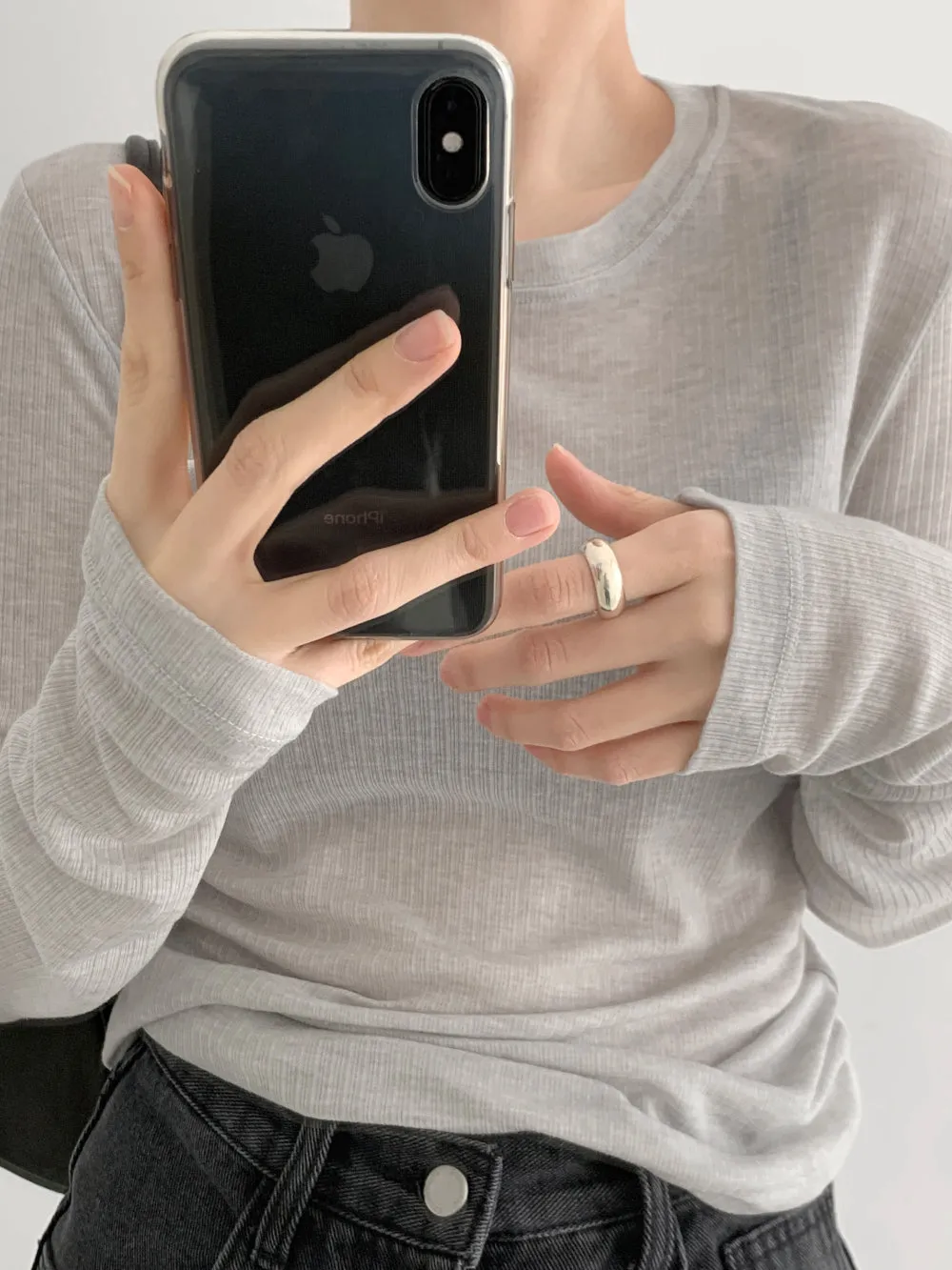 Cot Long Sleeves Tee