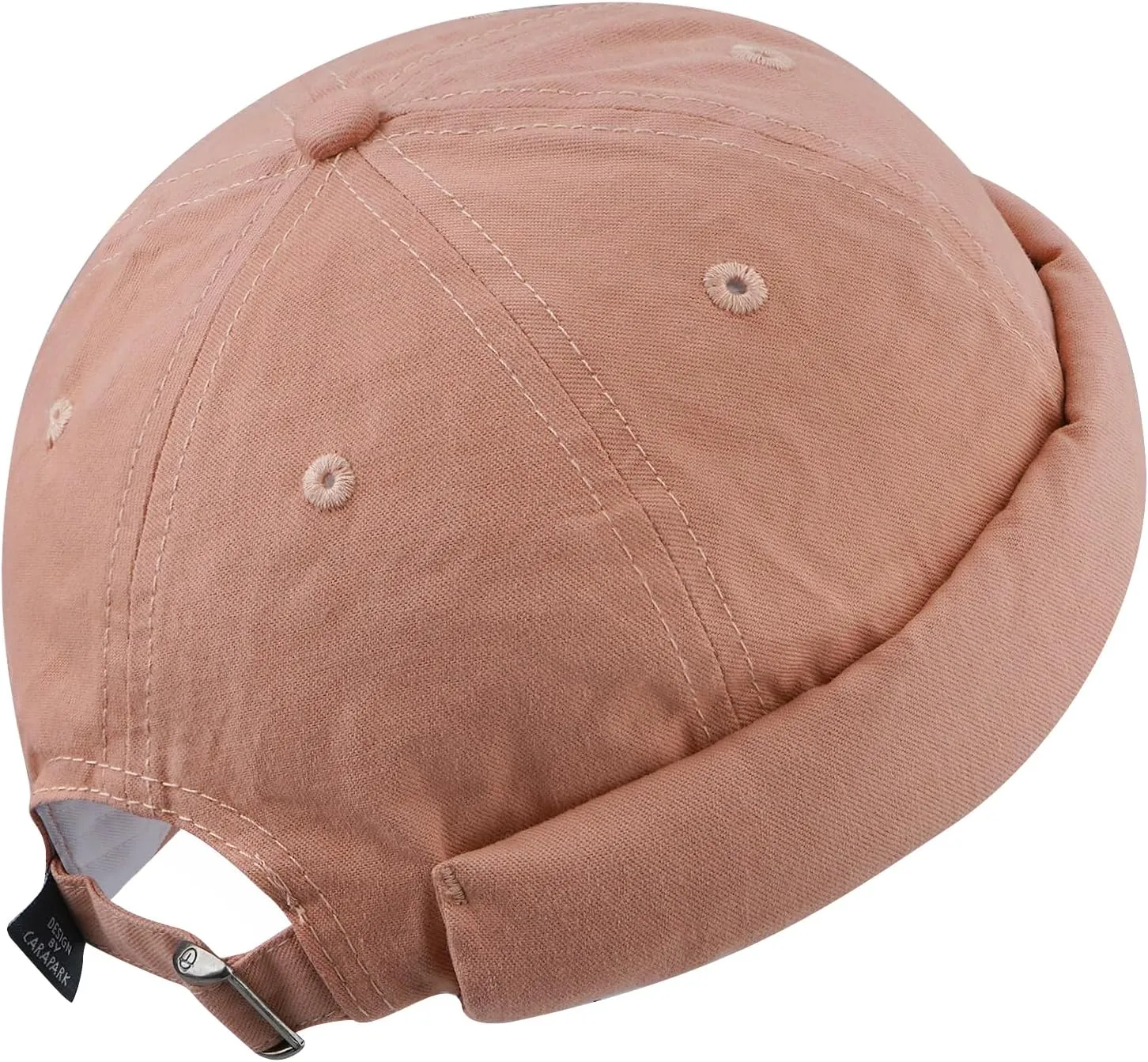 Croogo Brimless Docker Cap Unisex Rolled Cuff Harbour Hat Visor-Less Cap Cotton Beanie Landlord Hat Casual Sailor Skull Cap