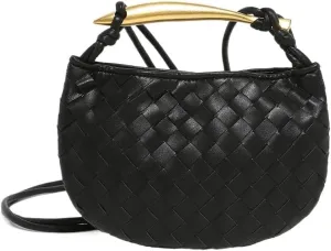 cross-body bag Braided Soft Leather Crossbody Bag