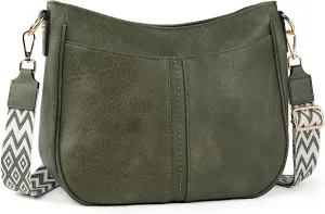 Crossbody Bags for Women Vegan Leather Purses for Women Hobo Bag Shoulder Bag Handbags for Shopping Work