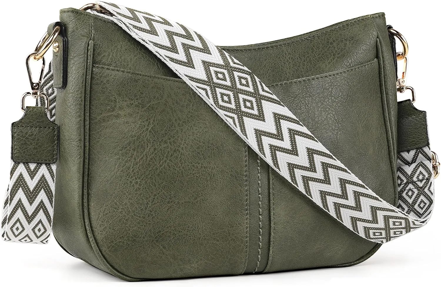 Crossbody Bags for Women Vegan Leather Purses for Women Hobo Bag Shoulder Bag Handbags for Shopping Work