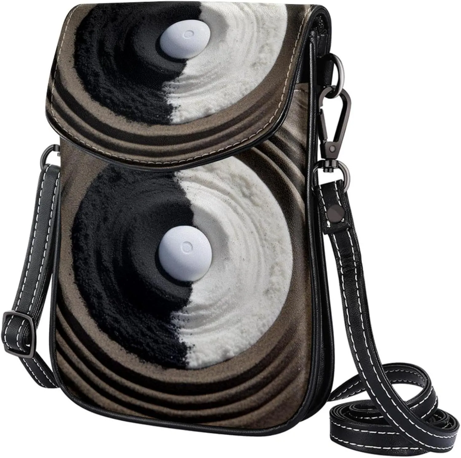 Crossbody Bags for Women,Crossbody Bag Men,Small Sling Bag,Ying Yang Gossip,Crossbody Purse