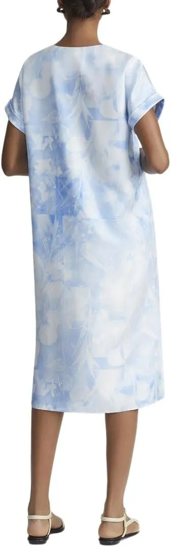 Cuffed Short Sleeve Dress
