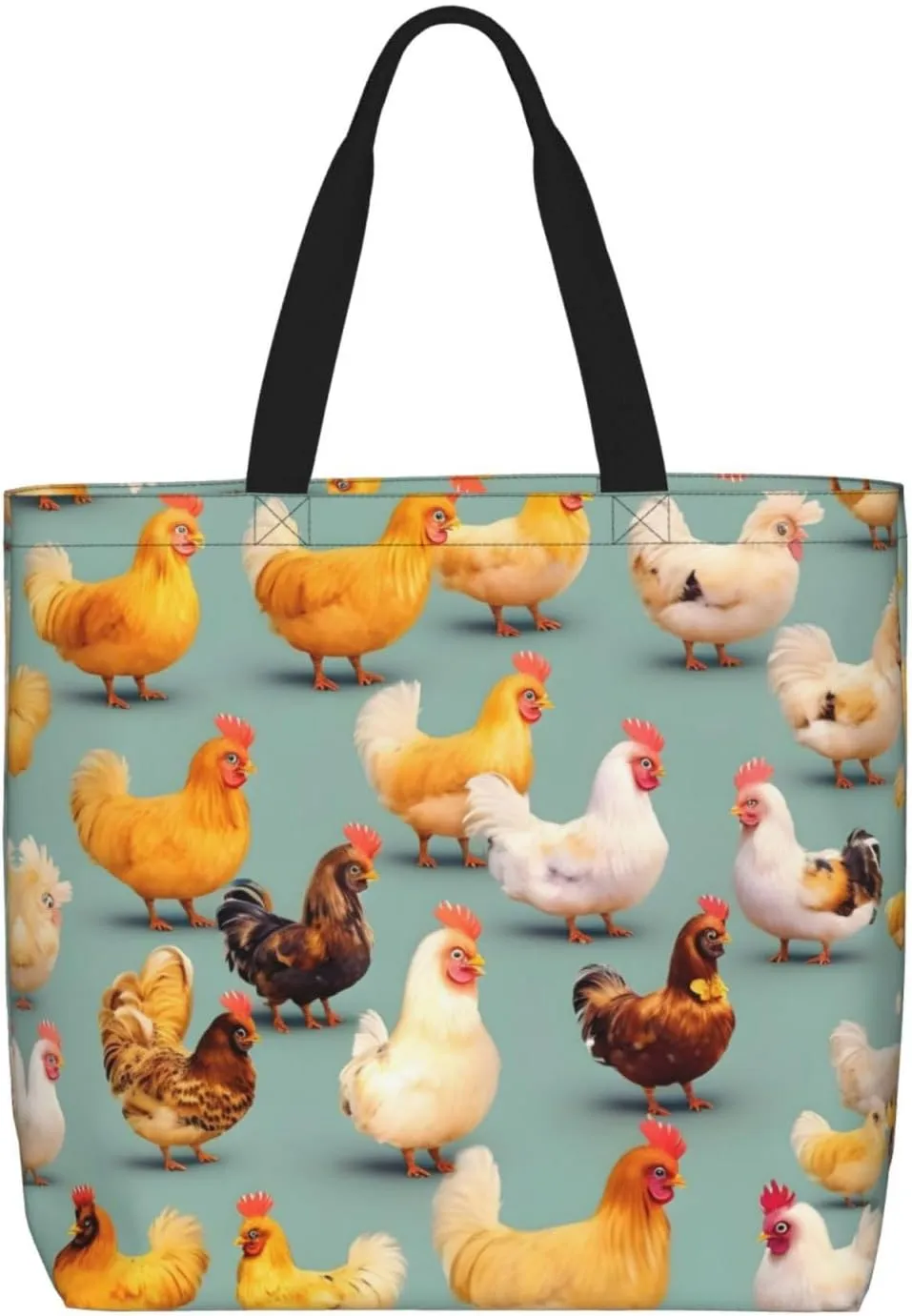 Cute Dog Paw Prints Print Fashion Tote Bag,Travel Handbag For Women, Hobo Bags, Work Shoulder Bags Crossbody Bag