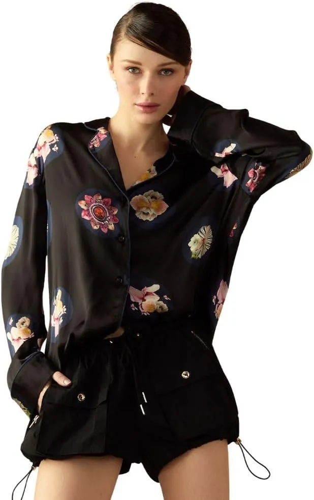 Cynthia Rowley Moonlit Petal Blouse