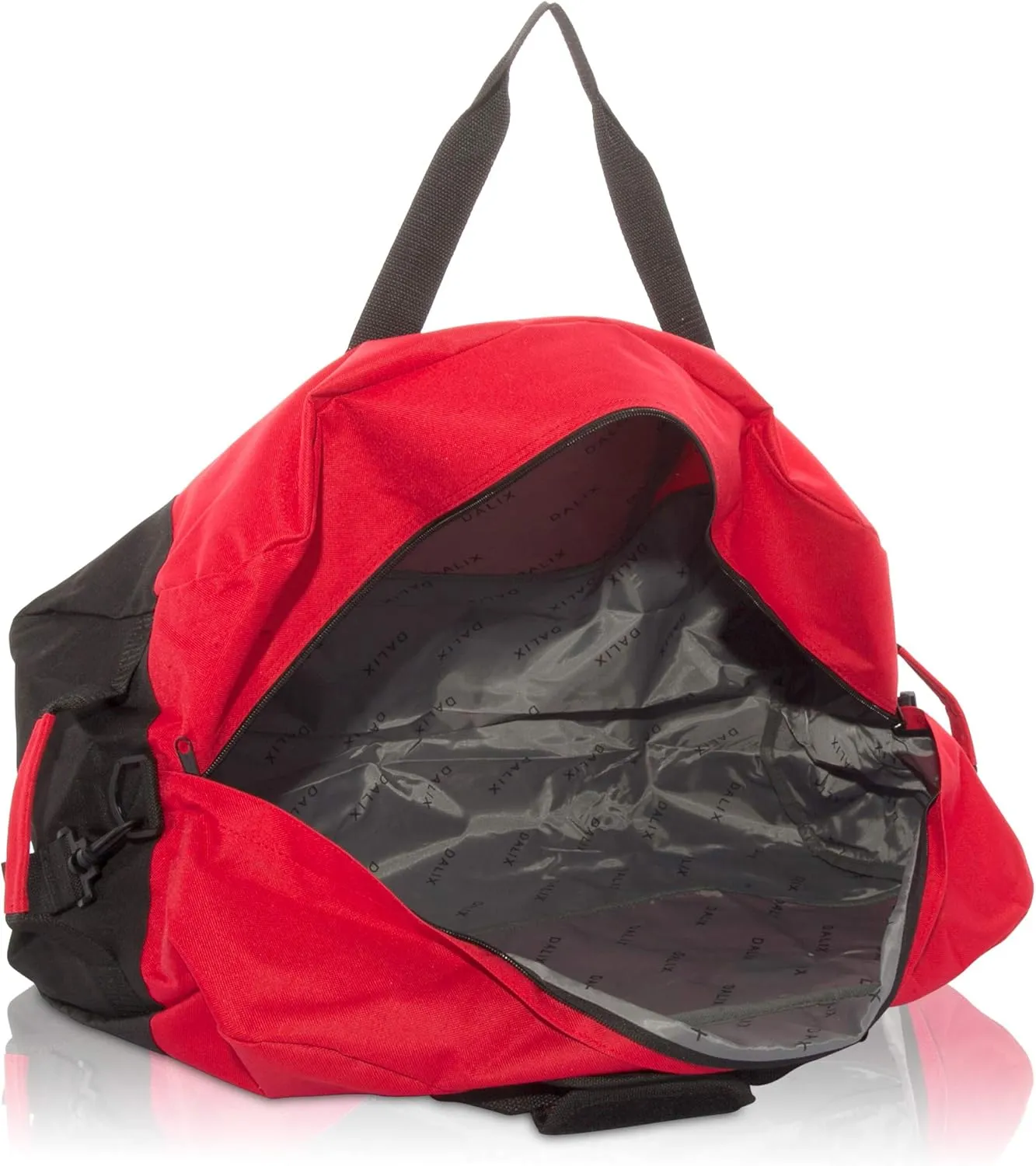 DALIX 25" Big Adventure Large Gym Sports Duffle Bag (Black Grey Navy Blue Red Camo)