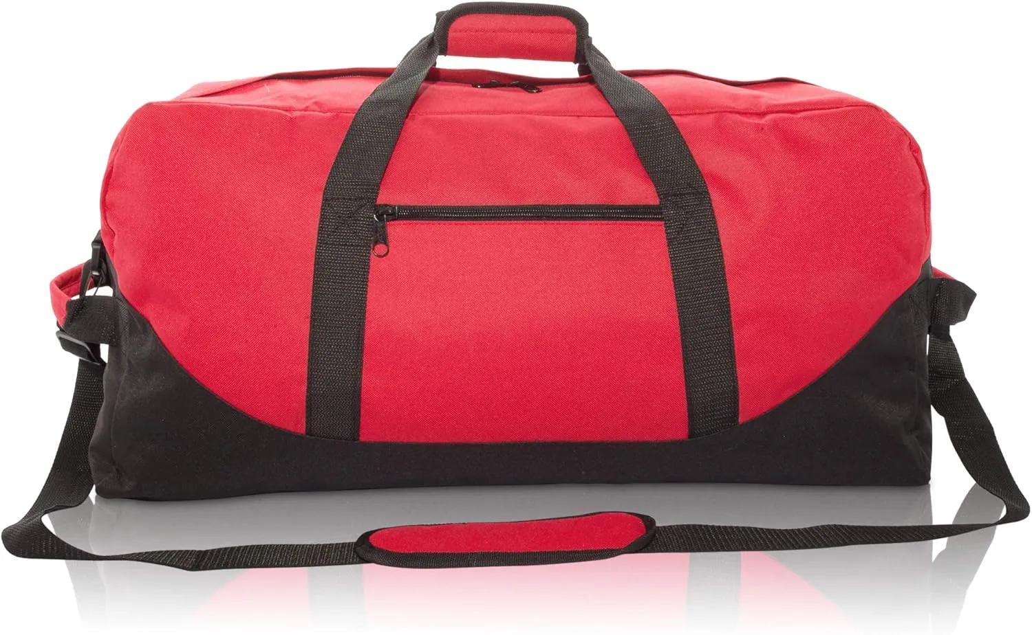 DALIX 25" Big Adventure Large Gym Sports Duffle Bag (Black Grey Navy Blue Red Camo)