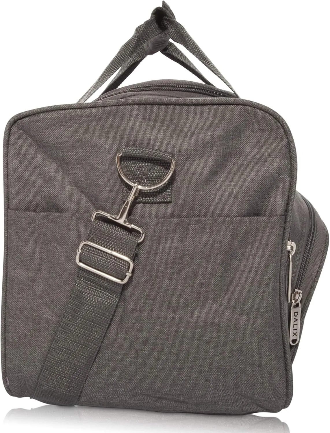DALIX Signature Travel or Gym Duffle Bag in (Black, Gray, Navy Blue Red)