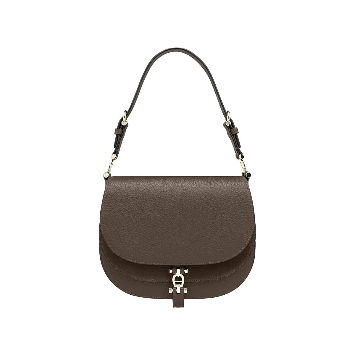 Delia Suede Shoulder Bag S