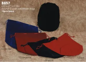 Dia Velvet Bags - 12/Pack 8"