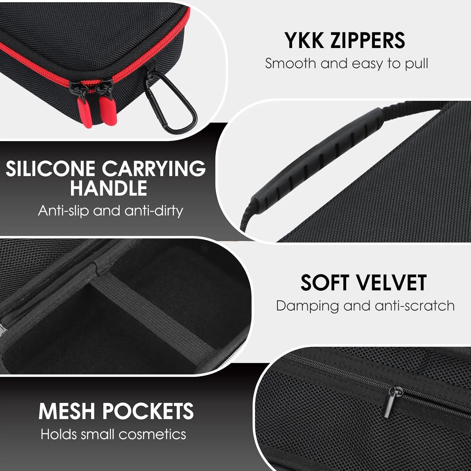 Diabetic Travel Case for Supplies, Portable Diabetes Carrying case for Glucose Monitor, Insulin Pens, Test Strips, and Lancets Diabetic Bags for Supplies (Case Only)