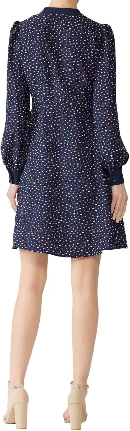 Diane von Furstenberg Women's Lips Crepe Dress