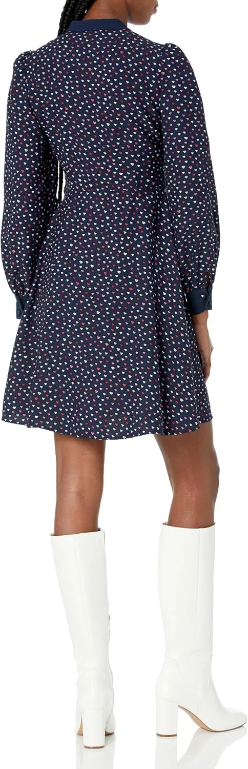 Diane von Furstenberg Women's Lips Crepe Dress