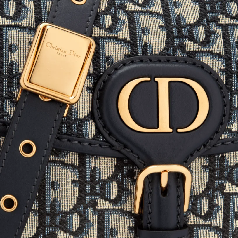 Dior Medium Dior Bobby Bag Black Dior Oblique Jacquard