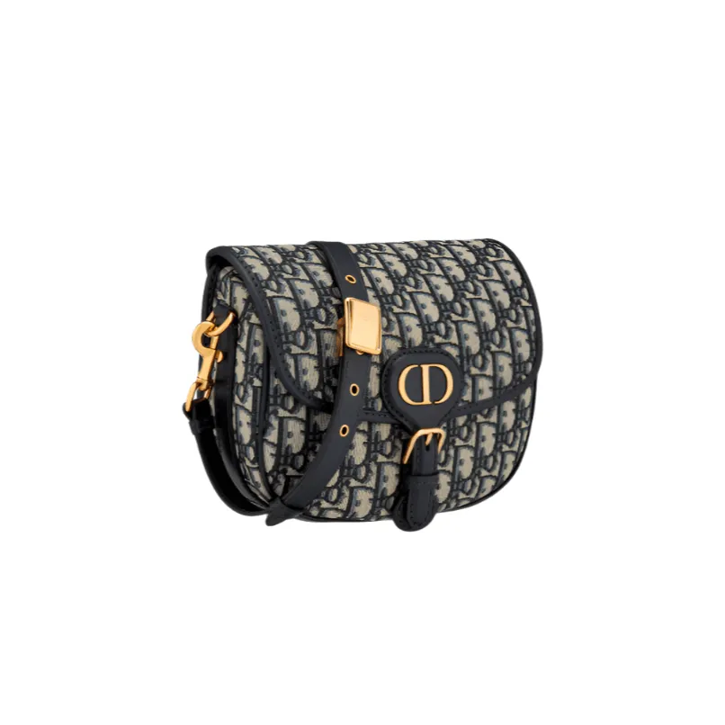 Dior Medium Dior Bobby Bag Black Dior Oblique Jacquard