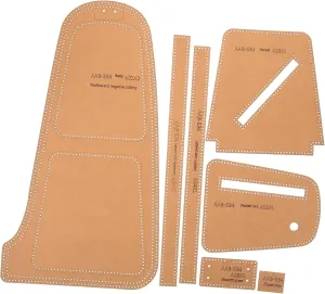 DIY Leather Goods Chest Bag Pattern Templates Crossbody Bag Making Tools