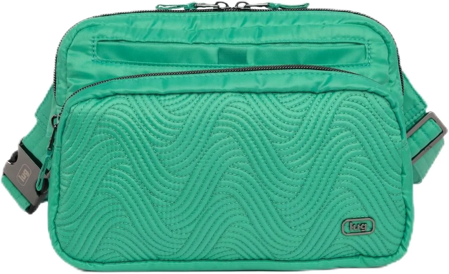 Double Back Belt Bag, OASIS TEAL