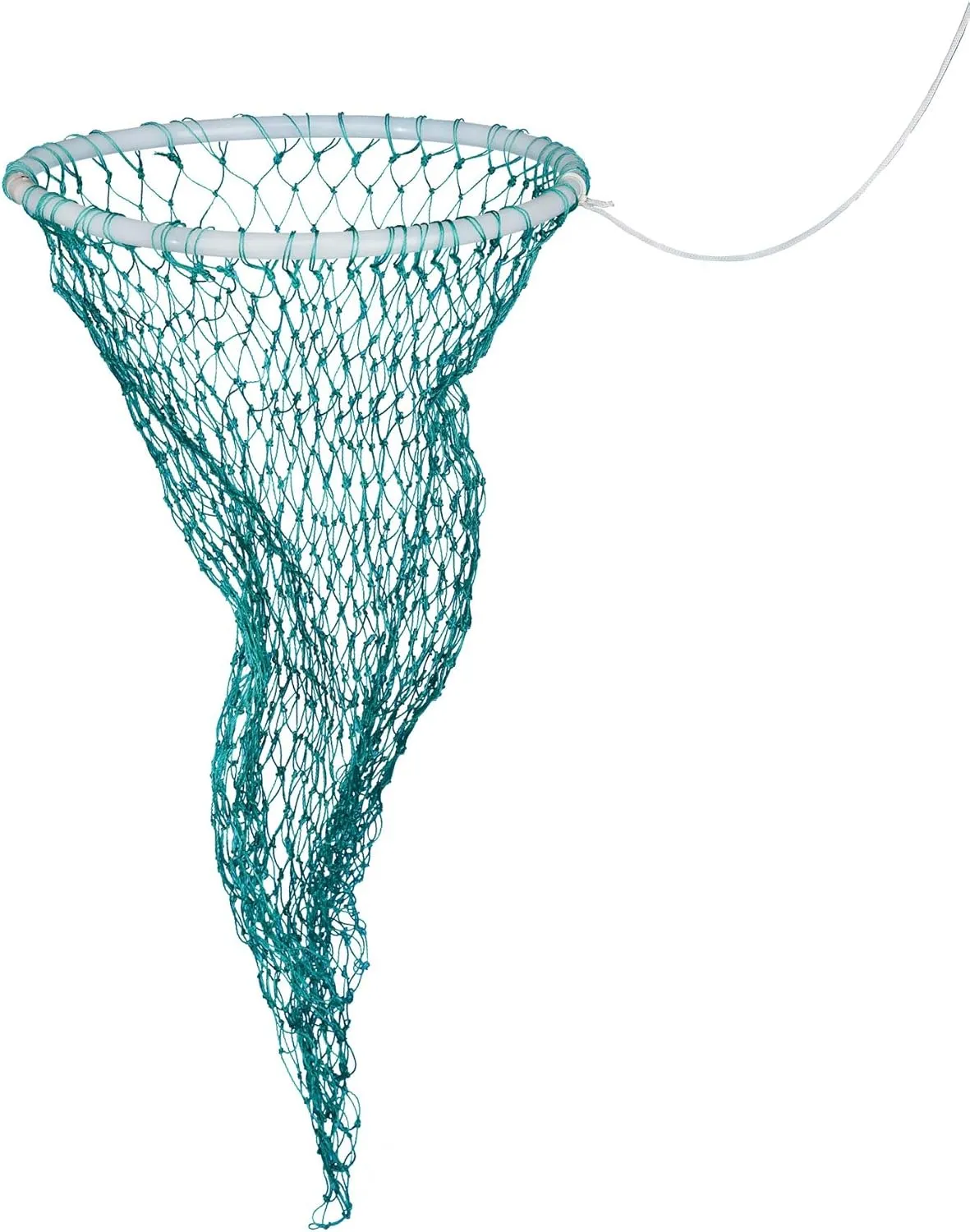 DU-BRO Fishing E/Z Load Chum Bag - Hassle-Free Chum Bags for Saltwater Fishing - 14” Wide - 6ft Rope Included - Green Bait Bag - Fishing Mesh Bag