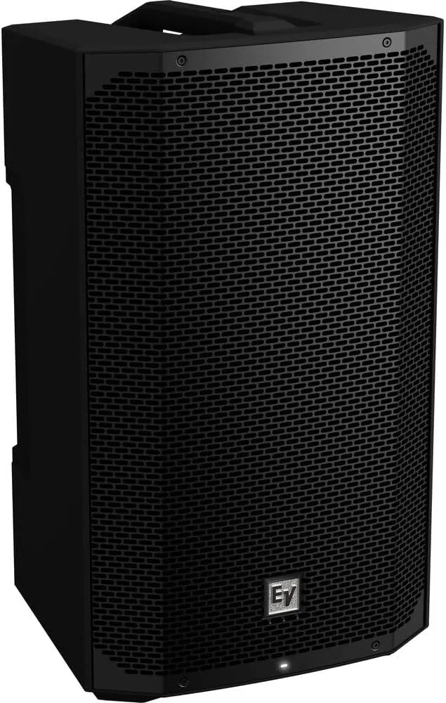 Electro-Voice EVERSE 12 Battery-Powered Loudspeaker with Bluetooth Audio Bundle Padded Duffle Bag, SS-47S Speaker Stand with Tripod Base, 51" Stand Bag, and 20-Inch XLR-XLR Cable